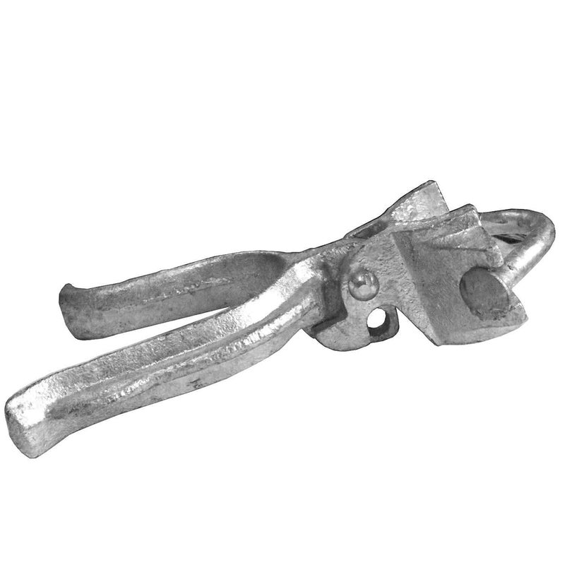 Jake Sales 1-3/8" x 2-3/8" (2-1/2") Chain Link Fence Gate Fork Latch - Commercial Heavy Duty - Malleable - Galvanized Gate Latch with Hole for Padlock - Image 4